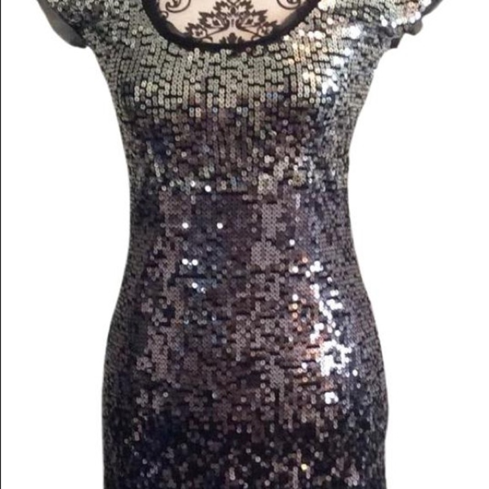WH/BM party homecoming sequin dress Small